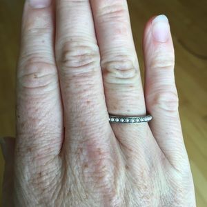 Pearl birthstone ring