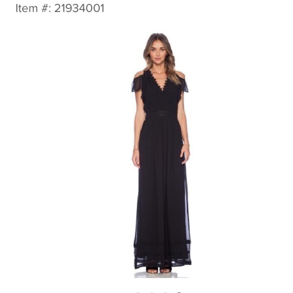 Tularosa boho maxi dress with open back