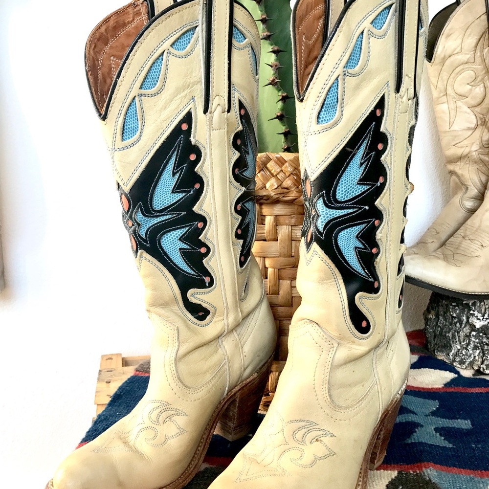 Vintage Miss Capezio cowgirl boots size 5 1/2