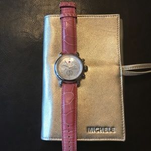 Michele CSX36 stainless steel watch