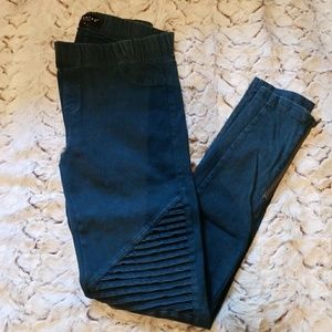 Beulah Ankle Zip Moto Leggings