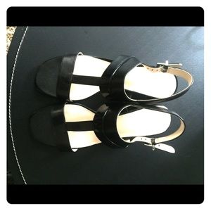 Leather Nine West sandal