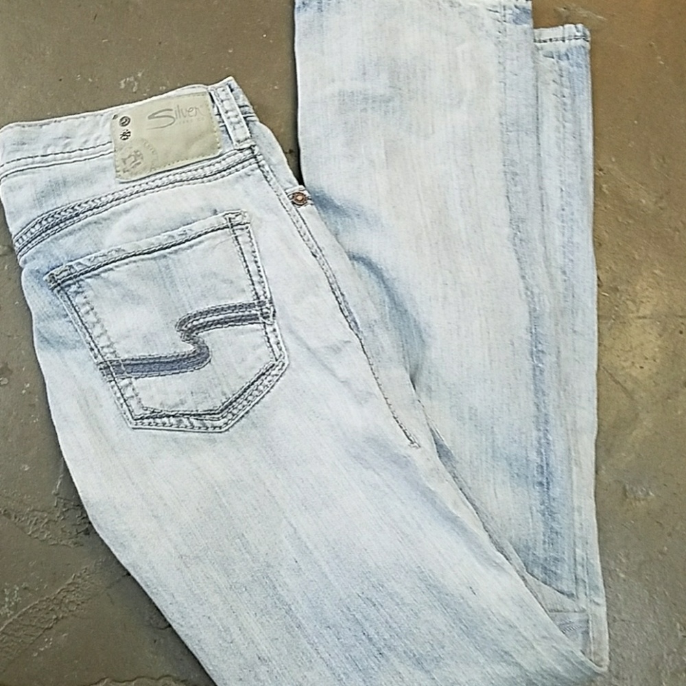 Silver jeans