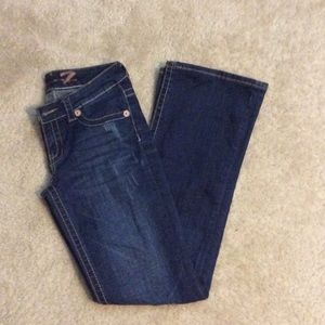 Seven jeans size 27 flare leg