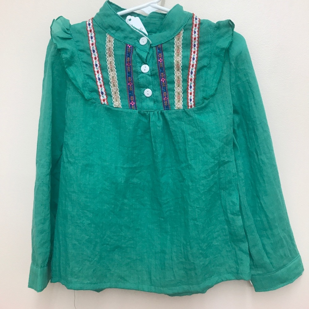 Girls Green Shirt