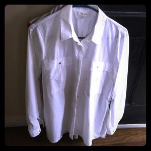 White cotton shirt
