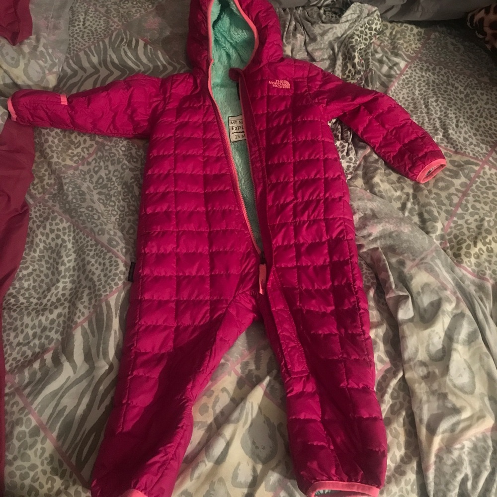 All in one snow suit