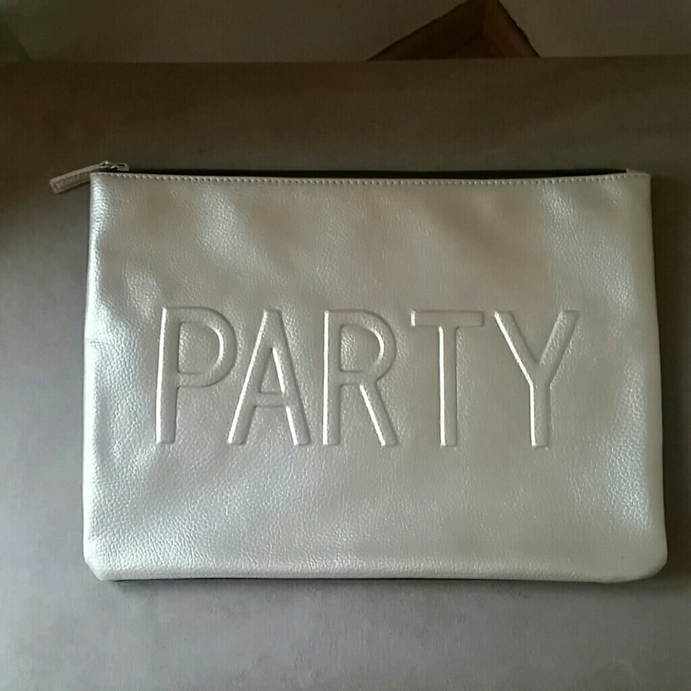 Oversized Macy's clutch