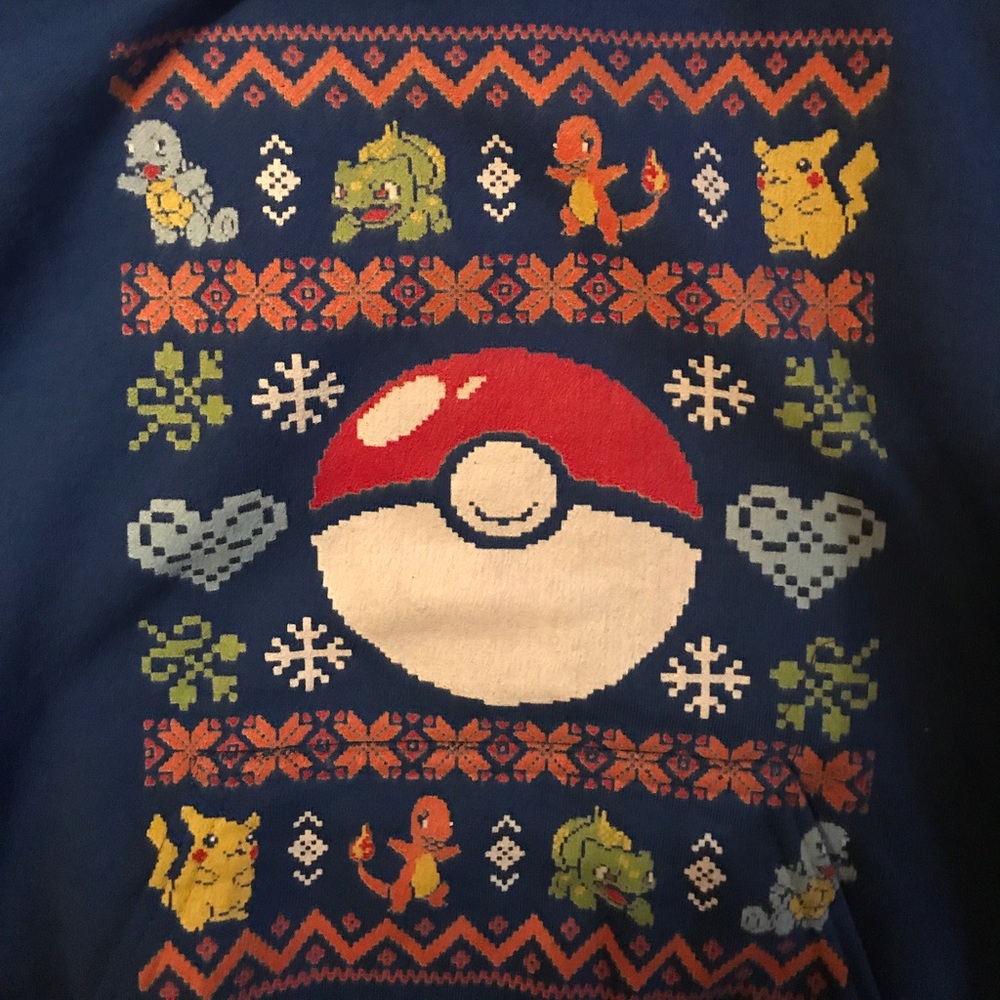 Pokémon winter hoodie sweatshirt Youth M