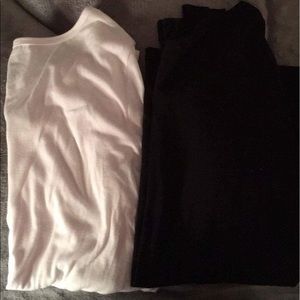 V-neck long sleeve shirts
