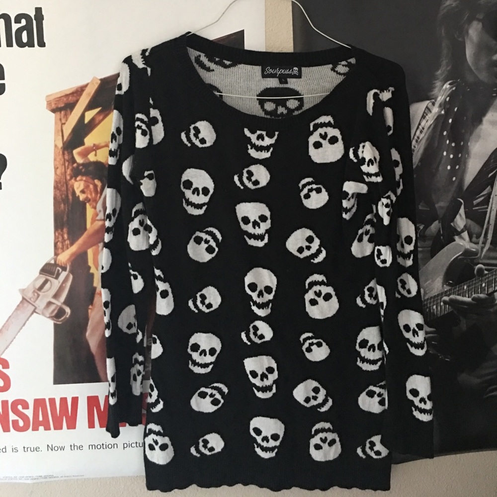 Sourpuss sweater.