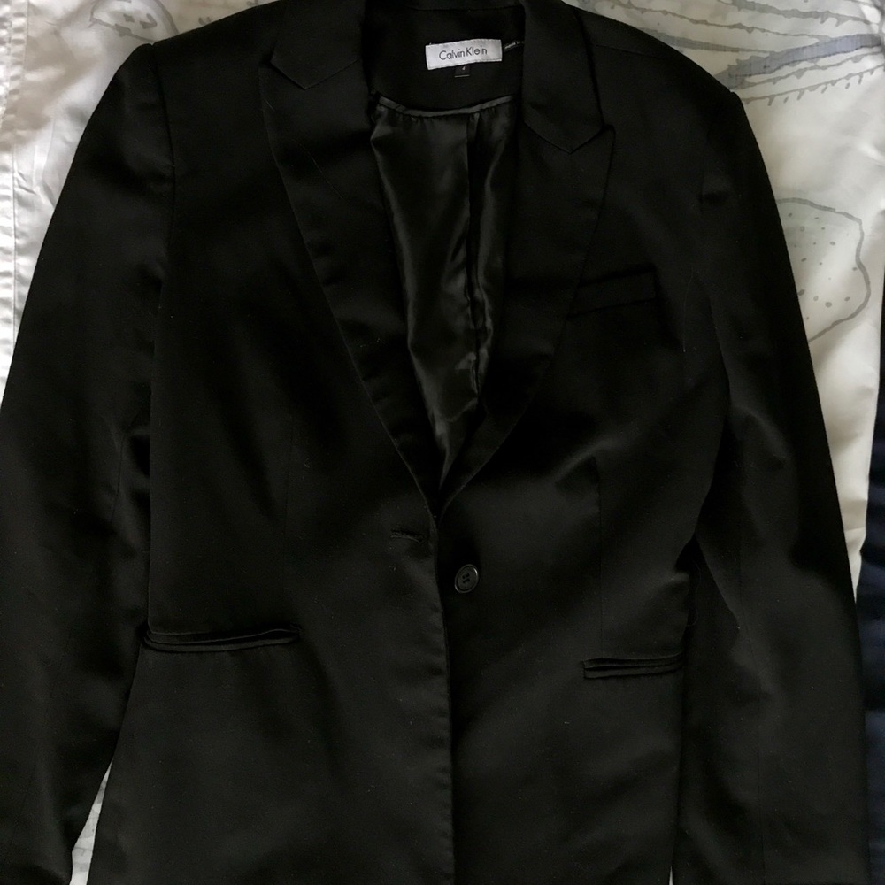 Calvin Klein Woman's Black Blazer