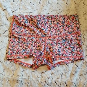 Lululemon Floral Boogie Shorts