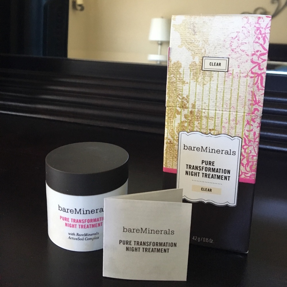 Bare minerals pure transformation night treatment