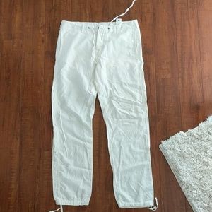 L.O.G.G. relaxed/slim white pants