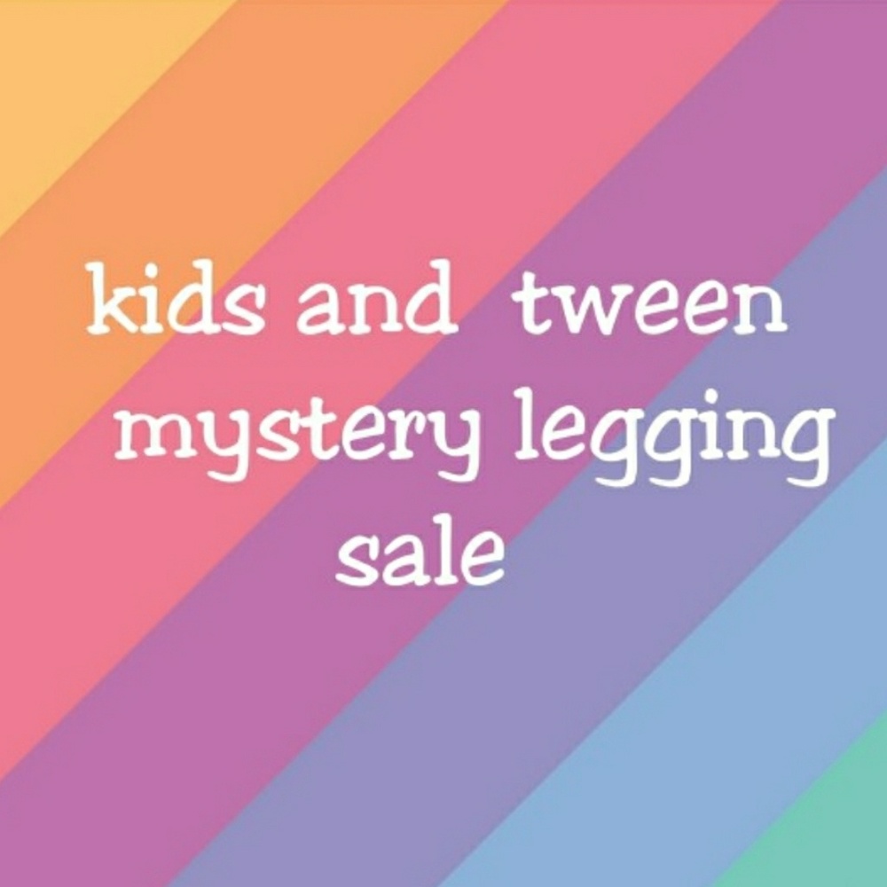 BNWT Lularoe Mystery Kids and Tween Leggings