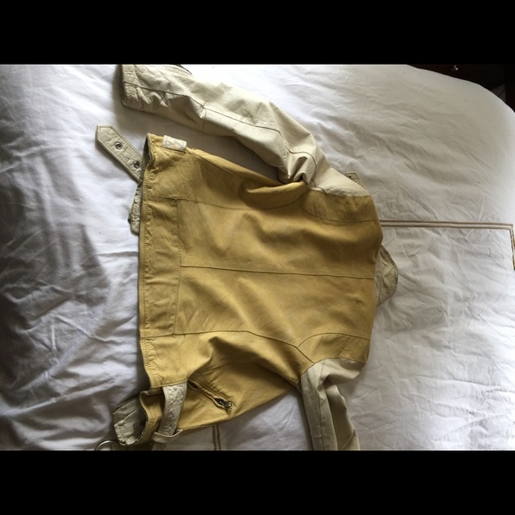 All Saints Harper Leather Jacket Size US 0 - Picture 5 of 6