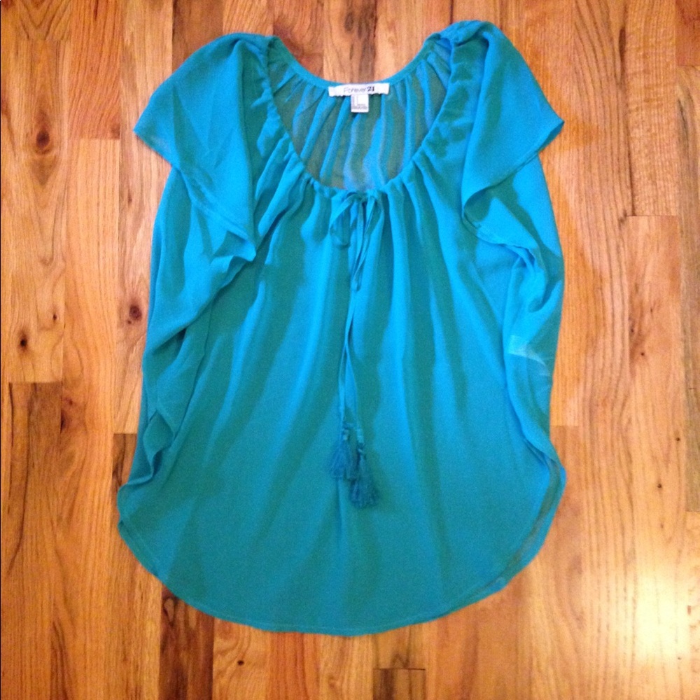 🌟 Forever 21 Sheer Top
