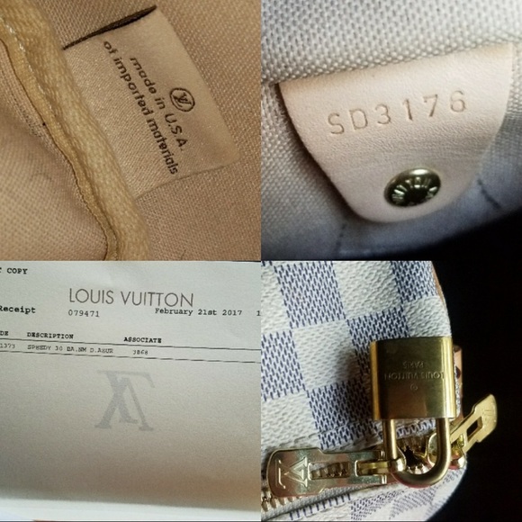 Speedy 30 bandolier Damien azur - Picture 4 of 8