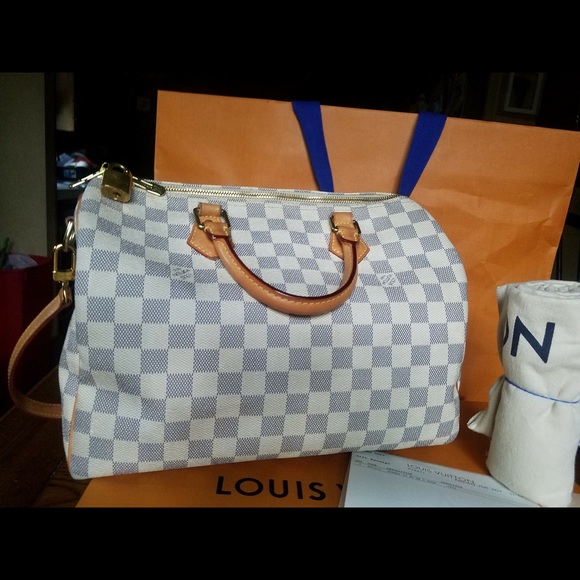 Speedy 30 bandolier Damien azur - Picture 8 of 8