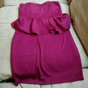 Body central fitted dress