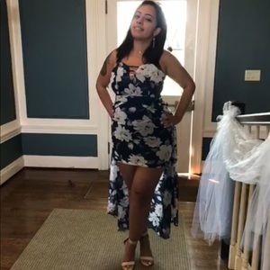 Fashion Nova Waterfall Dress