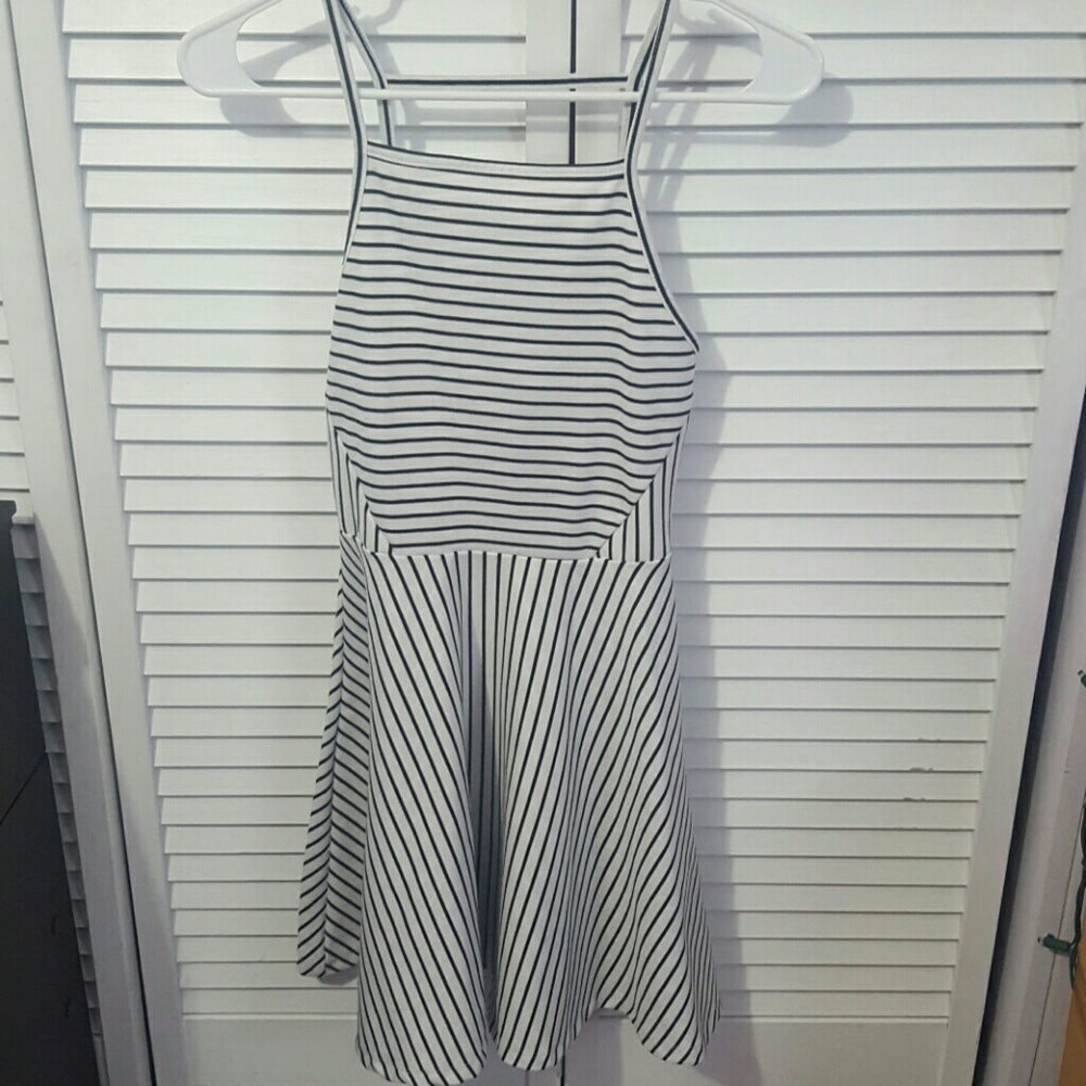Caged back dress
