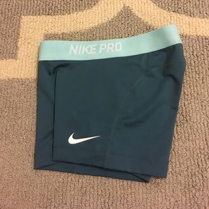 Nike pro women's shorts