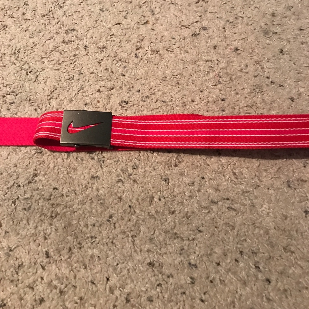 Nike Belt - One Size - Cloth - Pink
