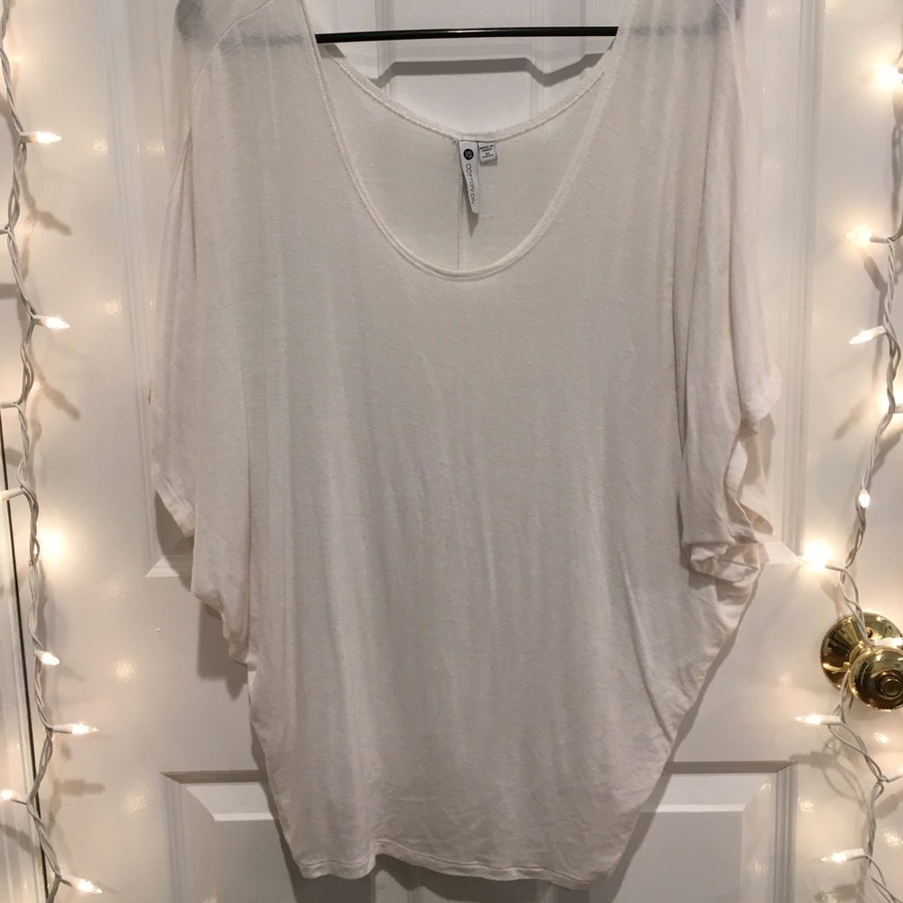 White Oversized Tee