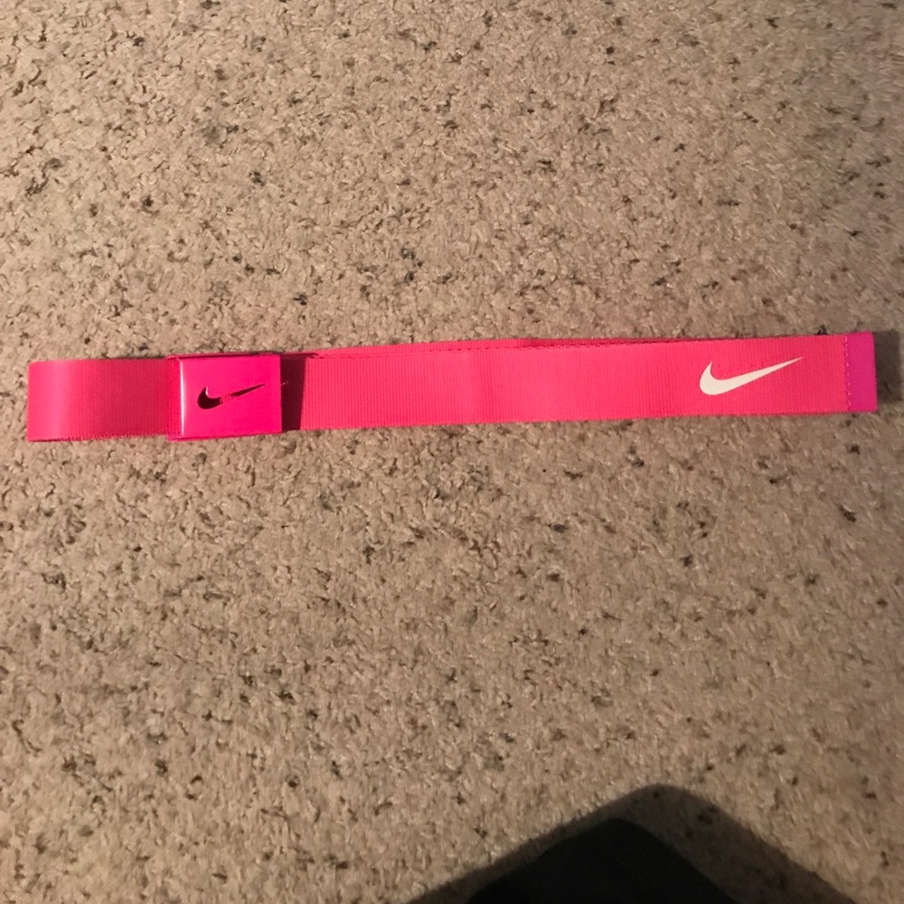 Nike Belt - One Size - Cloth - Pink - New