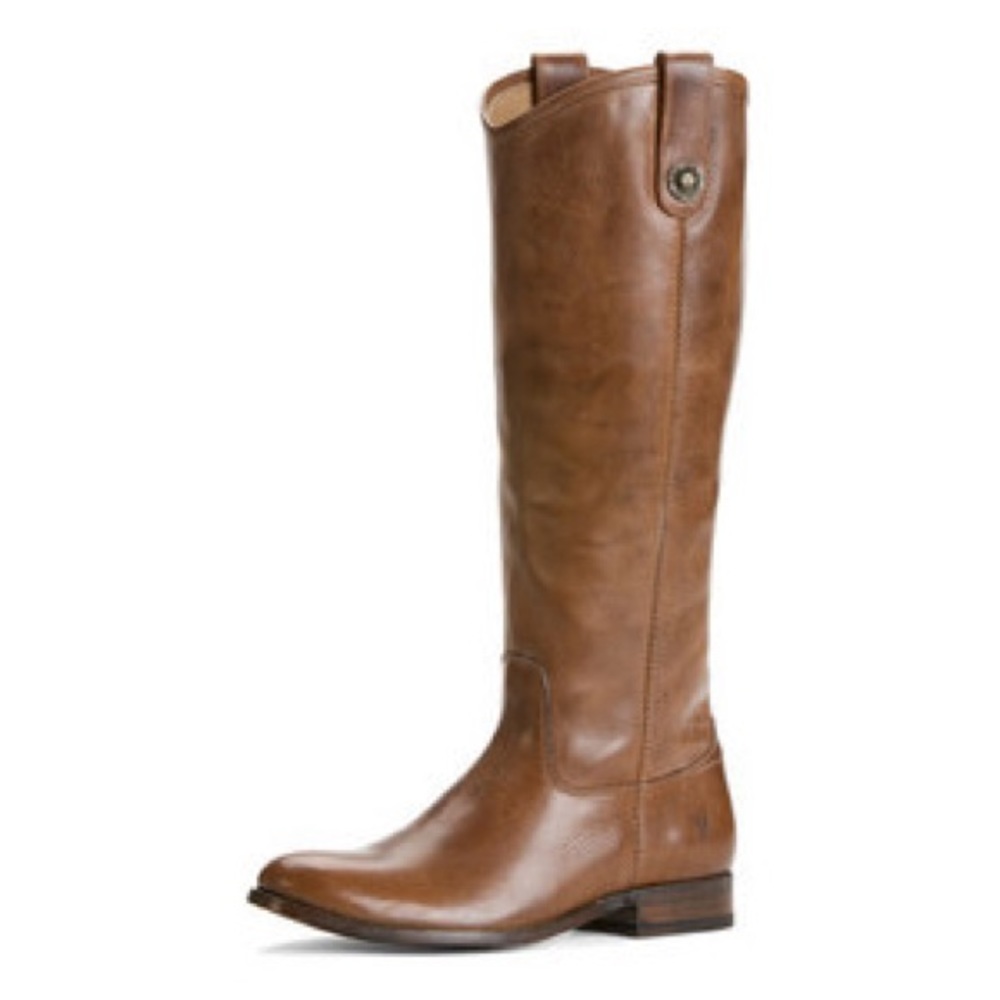 Frye Melissa Button boot in light brown