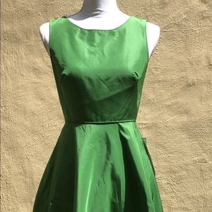 J. Crew silk formal midi dress