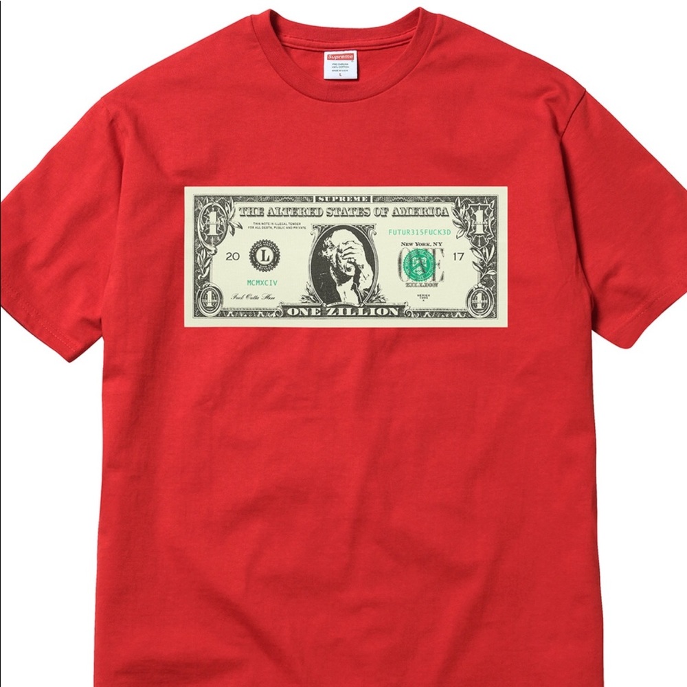 Supreme Dollar Tee - Picture 1 of 2