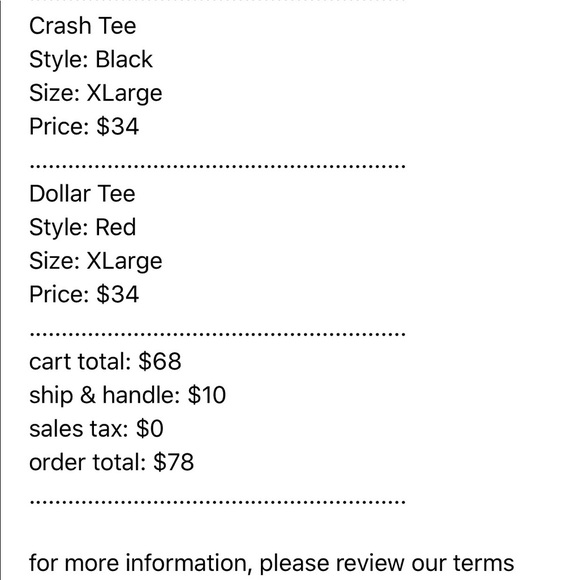 Supreme Dollar Tee - Picture 2 of 2