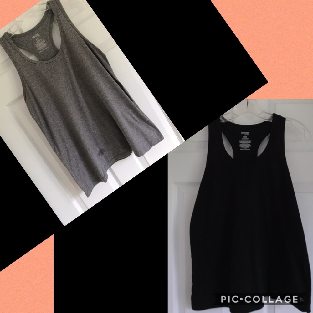 Two racer back tank tops