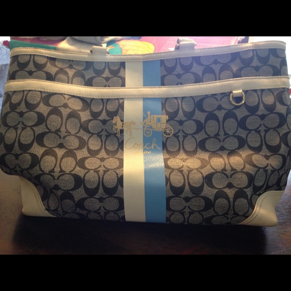 Coach diaper bag