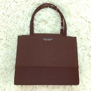 Kate Spade purse hand bag black and brown classy!!