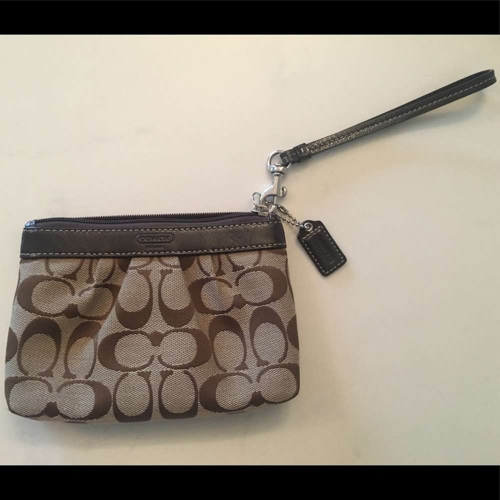 Authentic Coach wristlet