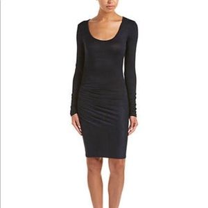 Rag & Bone long sleeve twist dress navy- XS