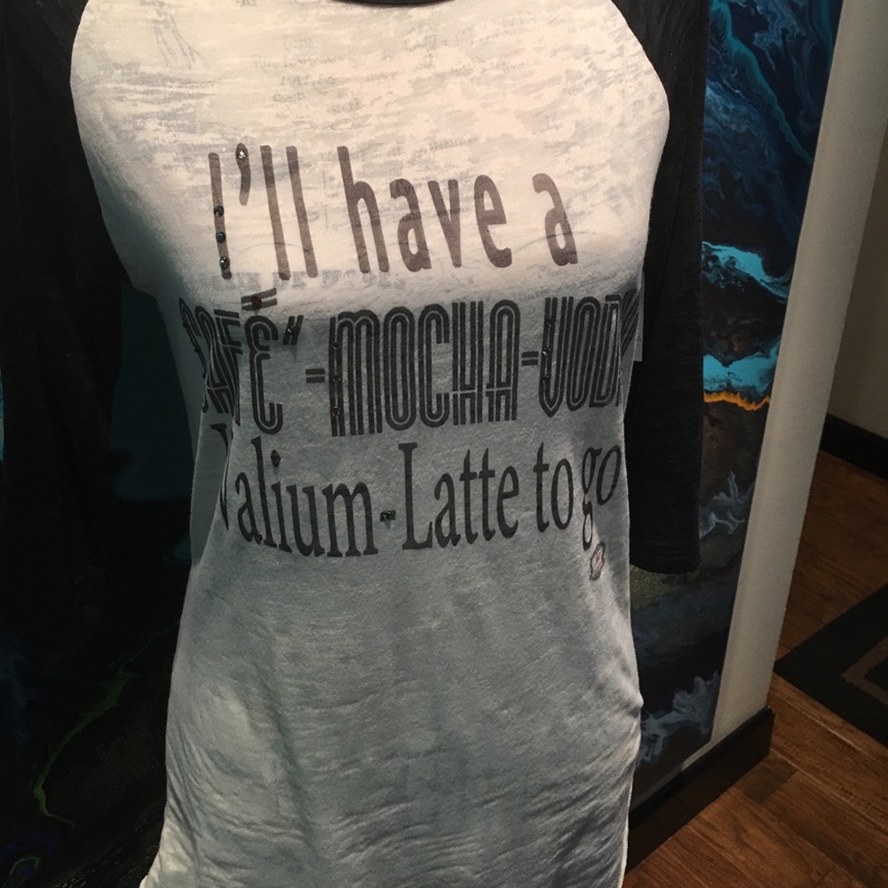 3/4 sleeve baseball T
