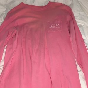 Pink Vineyard Vines Long sleeve t/shirt