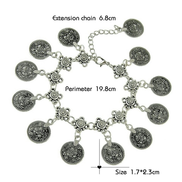 Fall special!!! Coin anklet!! - Picture 3 of 3