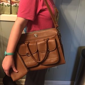 Dooney and Bourke All Weather Leather Satchel