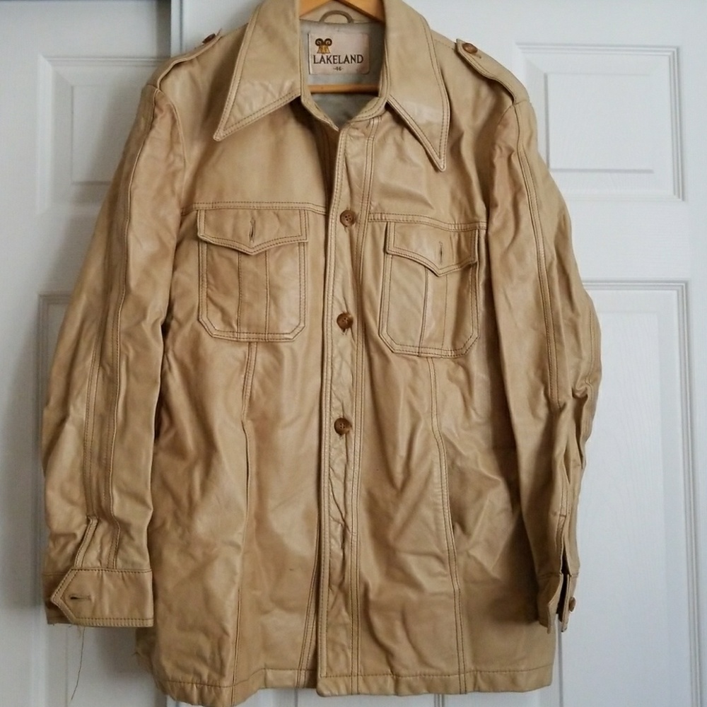 Vintage leather jacket