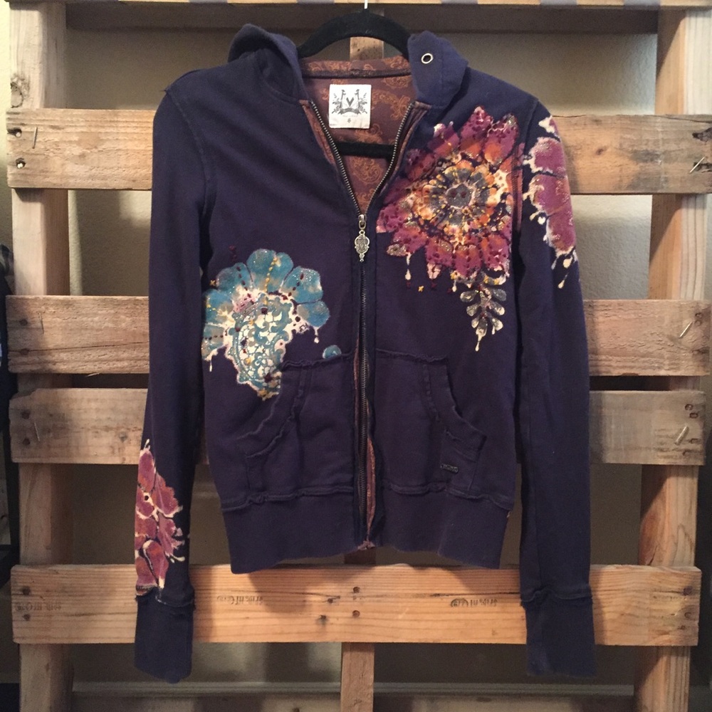 Miss Me Zip-Up Sweater