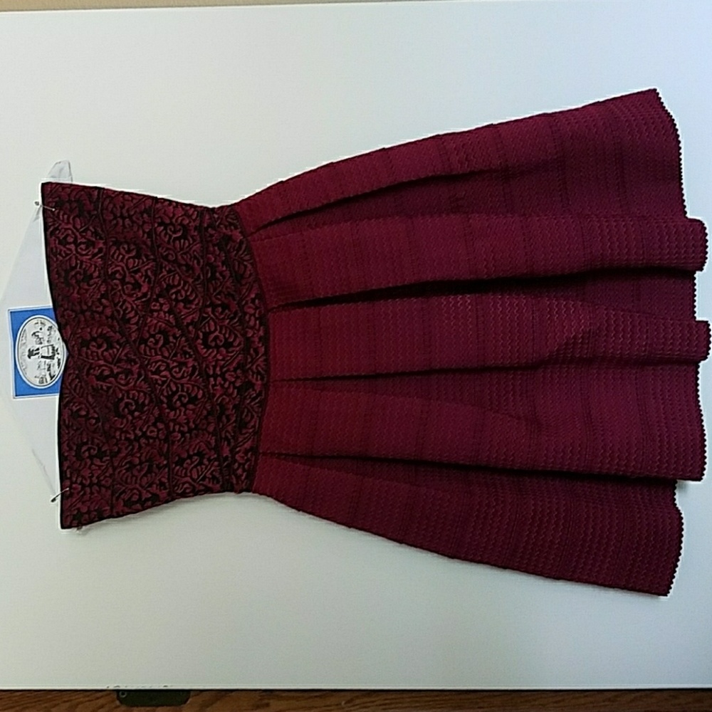 Strapless dress