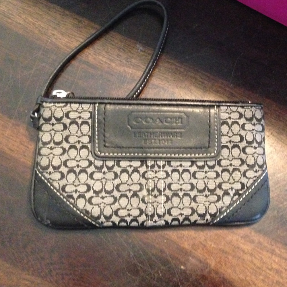 Coach wristlet