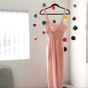 Vintage Peach Jumpsuit