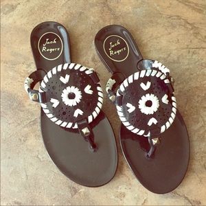 Jack roger jelly flip flops flash sale!!